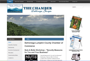 The result: The dedicated site for The Chamber.