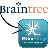 BrainTree Payment Plugin for HikaShop